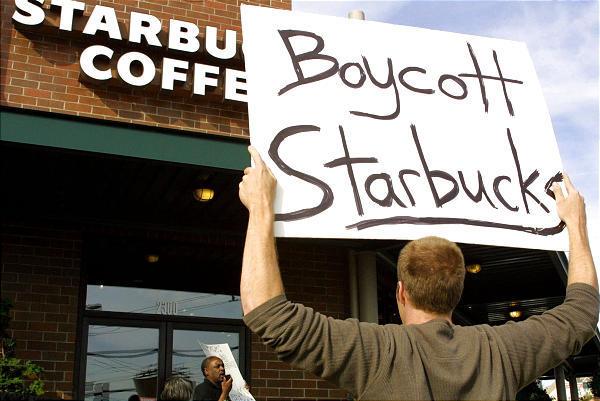 boycott starbucks