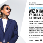 WIZ KHALIFA ANNOUNCED FOR HEXAPPEAL FRESH ISLAND 2016