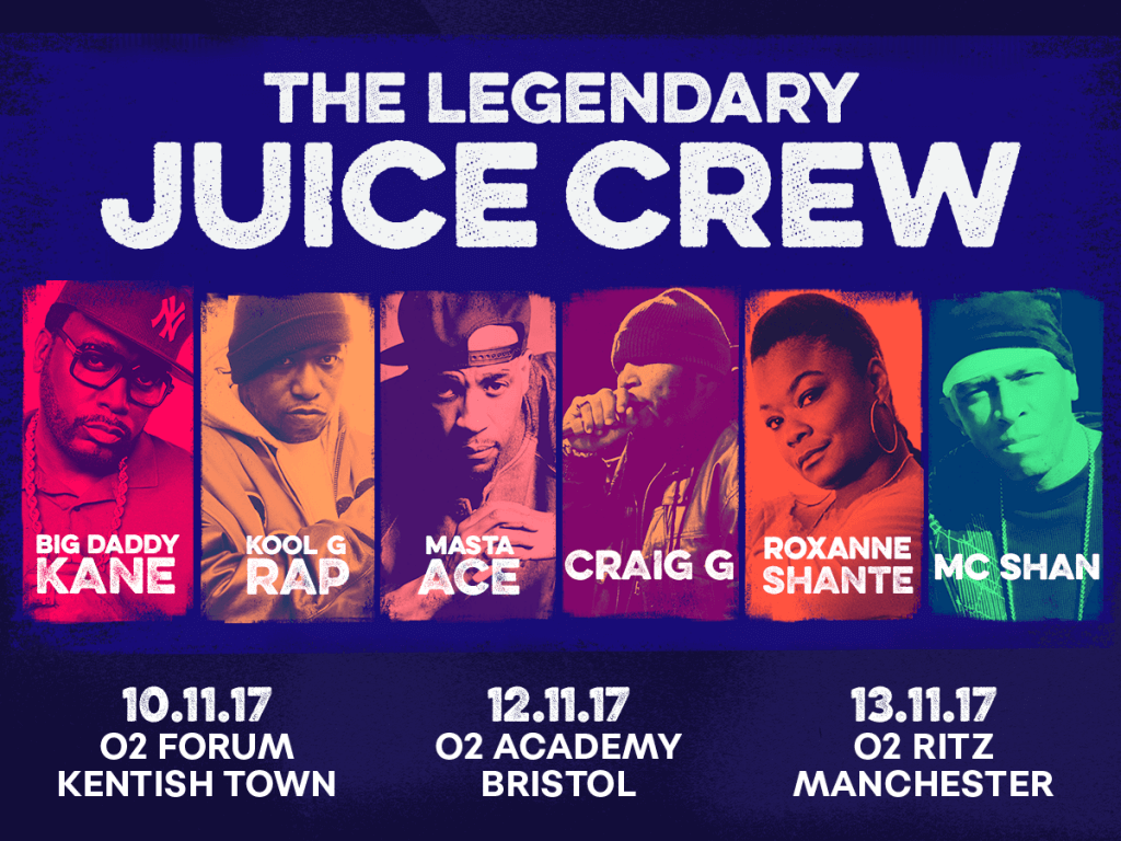 EVENT JUICE CREW LIVE UK TOUR ACADEMY EVENTS (academyevents
