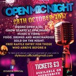 EVENT: STYLE & SOUL (@stylexsoul) 'OPEN MIC NIGHT' | OCT 28TH