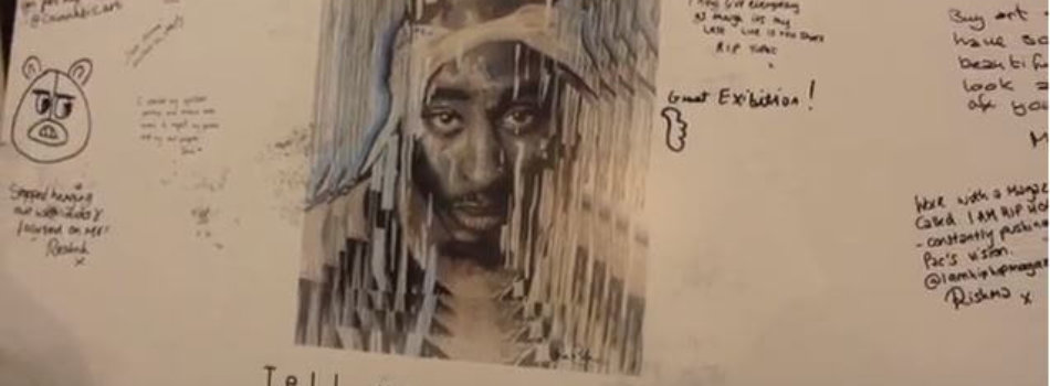 HIGHLIGHT NATION (@theHLNation) 2PAC ART EXHIBITION | INTERVIEWS & FOOTAGE