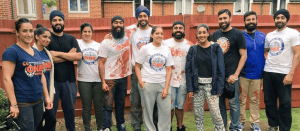 My first volunteering day painting fences at an elderly home in Berkshire, autumn of 2015.