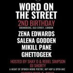 REVIEW | POETRY NIGHT 'WORD ON STREET' CELEBRATES 2ND BIRTHDAY