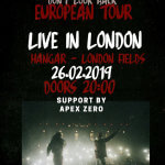 EVENT | AUDIO PUSH (@AudioPush) LIVE IN LONDON WITH SUPPORT BY APEX ZERO (@ApexZero00 ) FEB 26TH AT HANGAR LONDON FIELDS