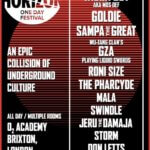 SOUNDCRASH 'BEAT HORIZON' FESTIVAL  | TALIB KWELI - MOS DEF* - GOLDIE - GZA - SAMPA THE GREAT - RONI SIZE - MALA - SWINDLE - MANY MORE TO BE ANNOUNCED.