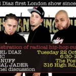 EVENT | REBEL DIAZ LIVE IN LONDON ON OCTOBER 22ND 2019