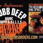 EVENT | MOBB DEEP MURDA MUZIK 20TH ANNIVERSARY SATURDAY 7TH DECEMBER